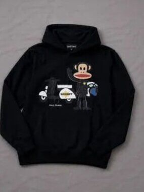 Paul Frank Julius Graphic Hoodie Black